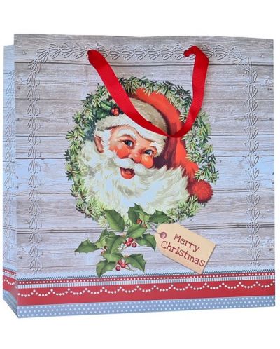 Σακούλα δώρου Zoewie - Happy Santa, 33.5 x 12 x 33 cm - 1